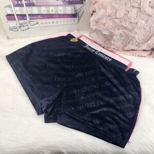 1X {Juicy Couture} Velvet Sleep Shorts
